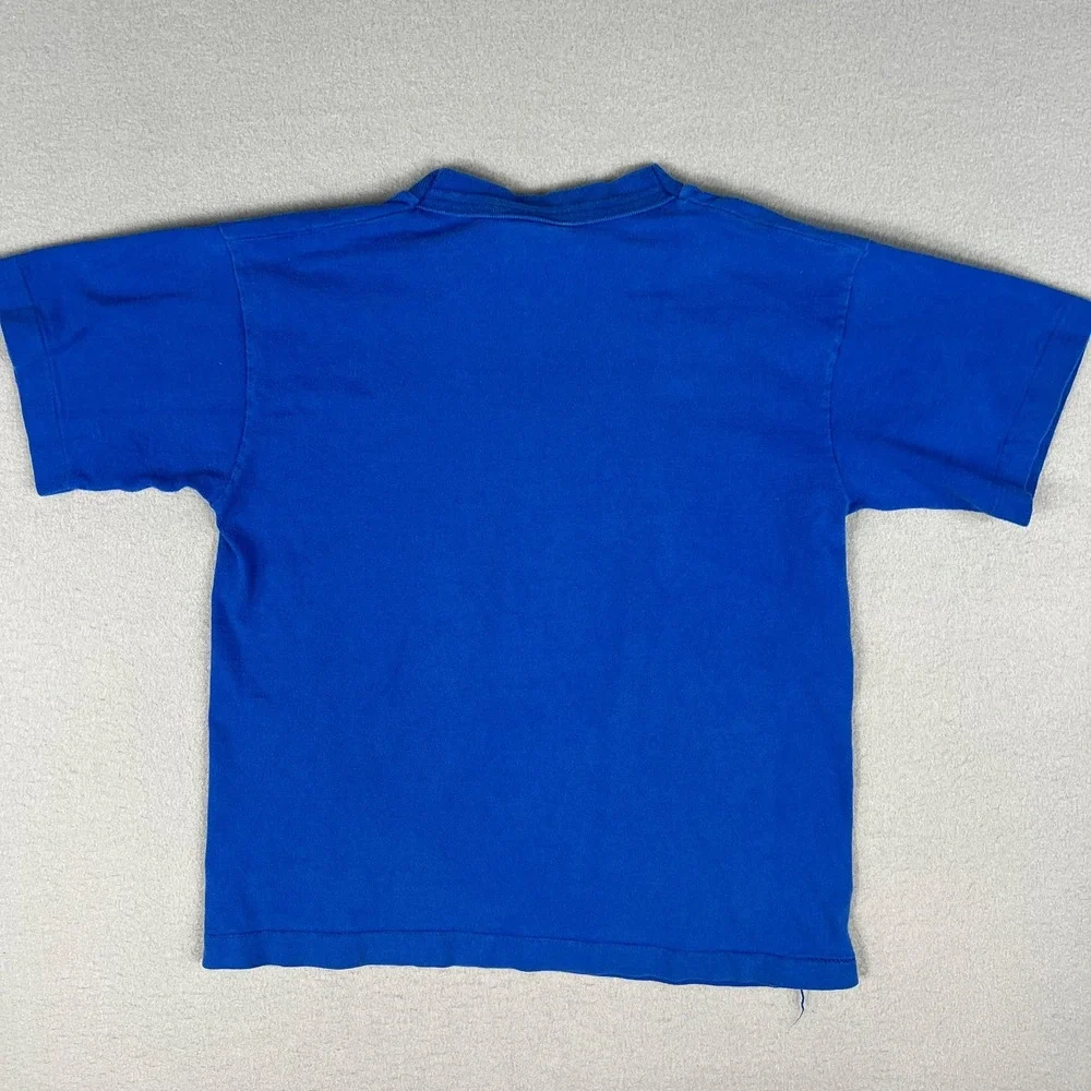 VTG Detroit Lions T Shirt Kids 10-12 NFL Football Single‎ Stitch 1995 90s USA